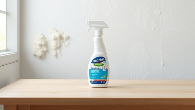 BactoDes gegen Schimmel an Tapeten anwenden: Geht das?