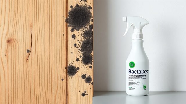 BactoDes Schimmelentferner auf Holz anwenden: Geht das?