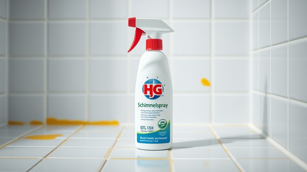 HG Schimmelspray gegen gelben Schimmel: Wirksamkeit und Anwendung