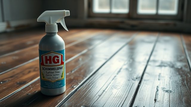 HG Schimmelspray nach Wasserschaden: Anwendungstipps