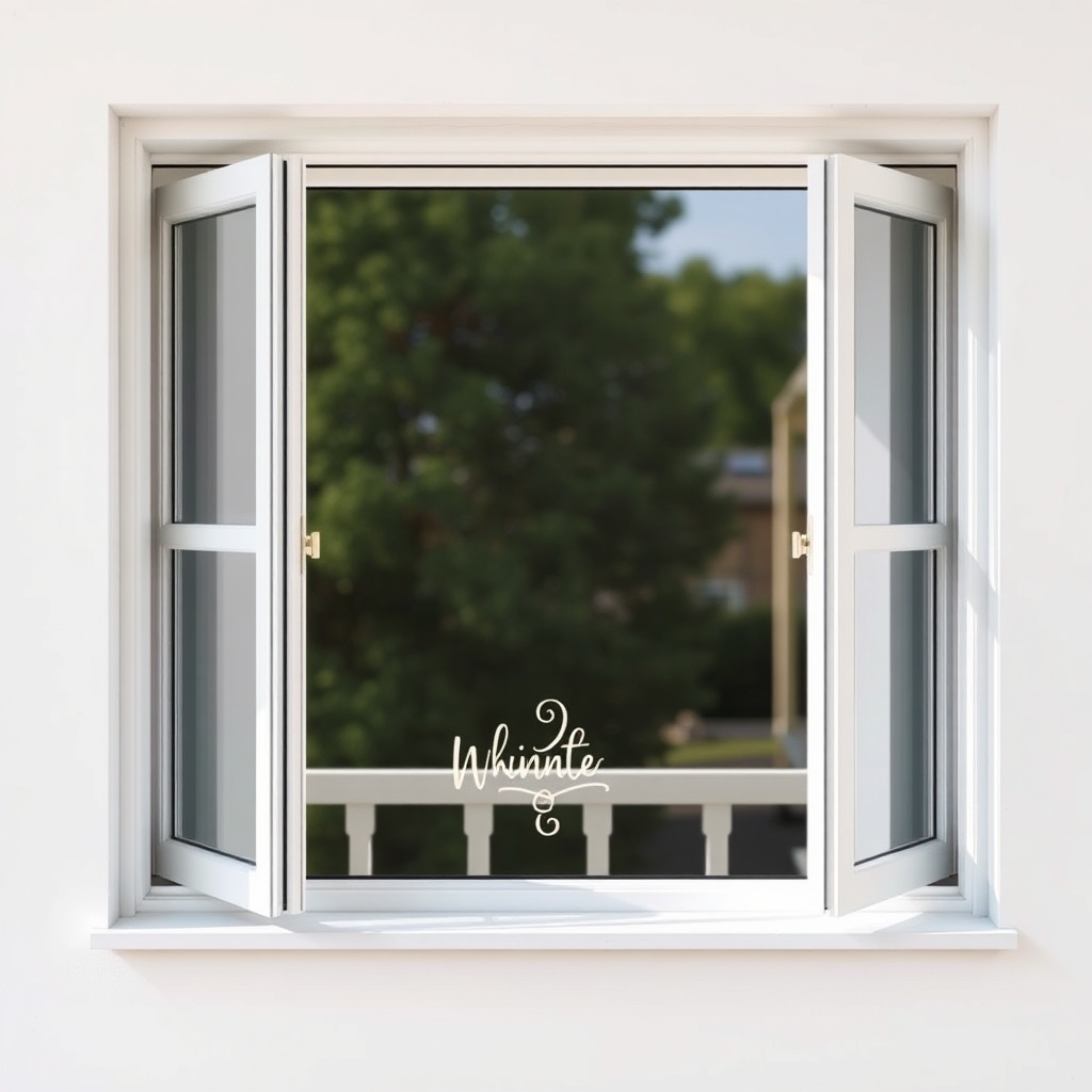 Fensterrahmen von innen
