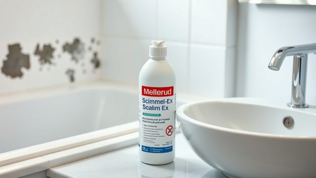 Mellerud Schimmel-Ex auf Silikonfugen anwenden