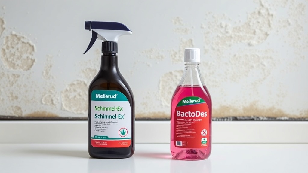 Mellerud Schimmel-Ex vs. BactoDes: Welcher Reiniger ist besser?