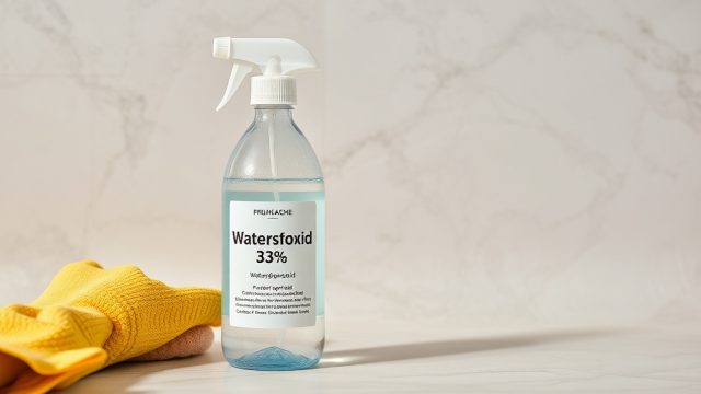 Wasserstoffperoxid gegen Schimmel an Tapeten: Anwendung und Risiken